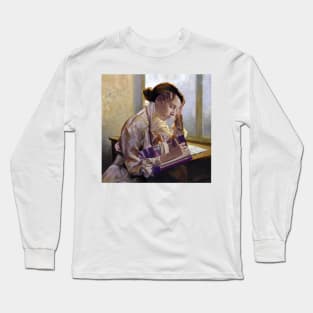 Ann Walker + painting Long Sleeve T-Shirt